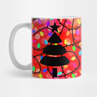 CHRISTMAS Tree Lights Mug